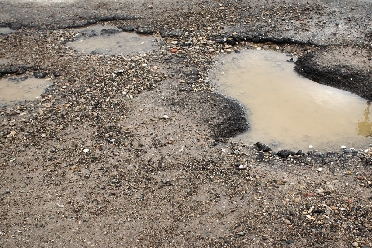 Driveway Pothole